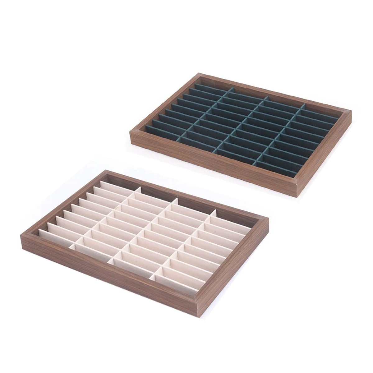 

1 шт., 40-позиционный поднос для браслета с узором из орехового дерева, стойка для ювелирных изделий, подходит для хранения ювелирных изделий, башни для ювелирных изделий, ювелирных изделий