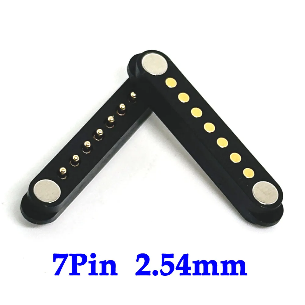 2P 3P 4P 5P 7P 8Pin DC Magnetische Pogo Pin Stecker Pogopin Männlich Weiblich 2A Wasserdichte Hohe Strom Federbelastete Steckdose