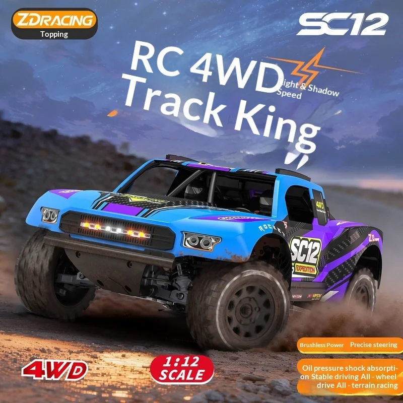 

Zohobby Sc12 Brushless Rc 4Wd Off Road Short Course Truck 1 12 Drift Rtr 4 Channel High Speed 70 Plus Kmh For Adults