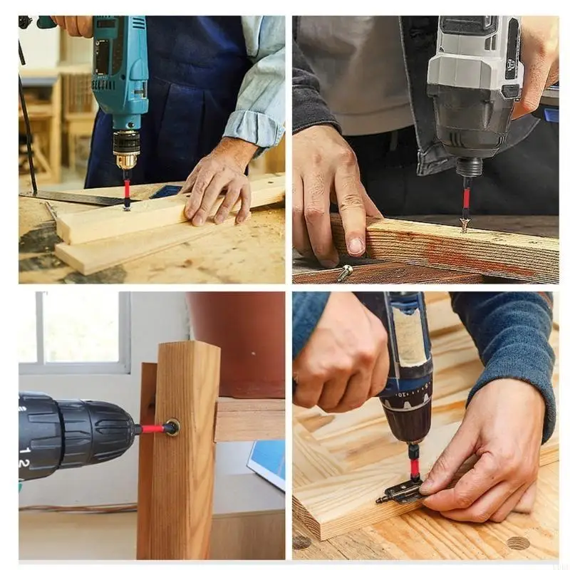 Crosses Tip Impact Bit Strong Retention Professional Steel Drill Bit