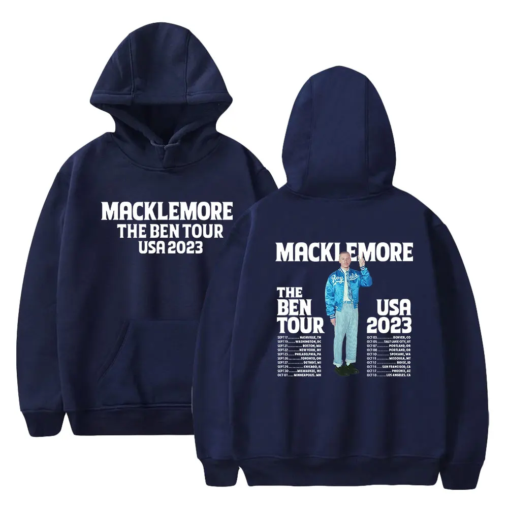 

Macklemore Ben Hoodie Unisex Long Sleeve Streetwear Men Women Hooded Sweatshirt The Ben Tour Fashion Clothes