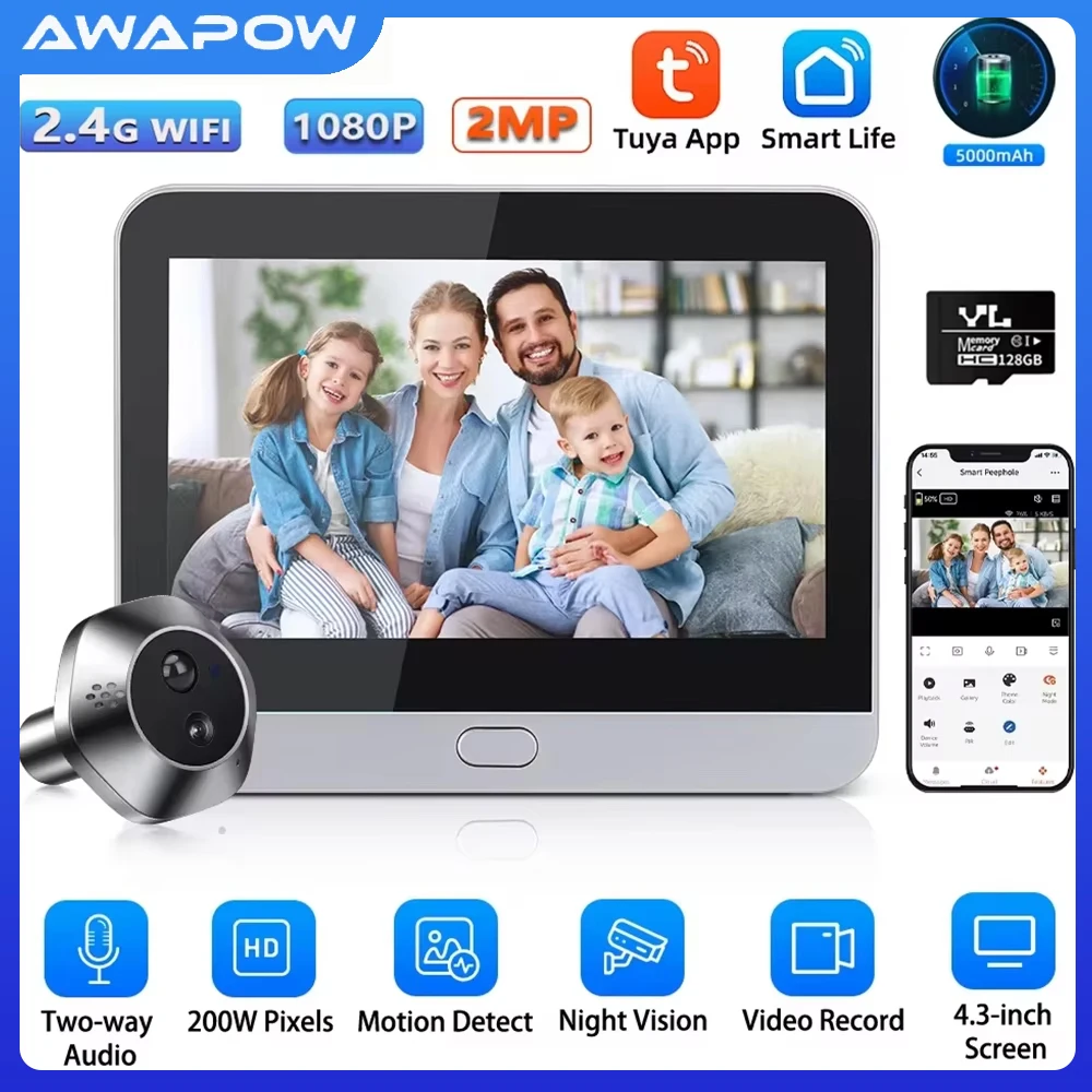 camara-de-mirilla-para-puerta-awapow-tuya-wifi-visor-digital-de-puerta-con-audio-de-43-pulgadas-vision-nocturna-deteccion-de-movimiento-pir-seguridad-inteligente-para-el-hogar