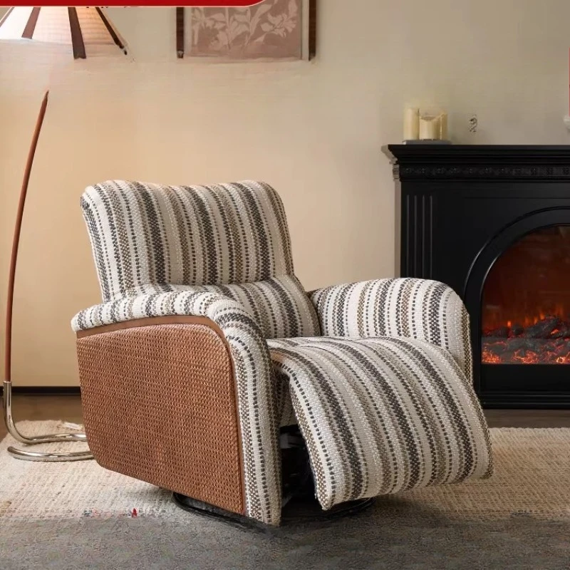 

Электрический одноместный диван-кровать, многофункциональный, для отдыха и сна, в ретро-стиле.