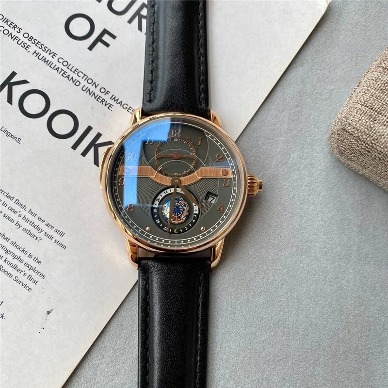 

2026Brand-new high-quality world-class men's 44-millimeter 904L stainless steel quartz wristwatch