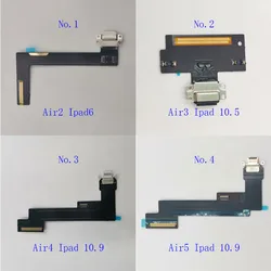 1pcs Charging Port Flex Cable For iPad 6 10.5 10.9 Air 2 3 4 5 A1566 A2152 A2316 A2324 A2588 A2589 USB Charger Dock Connector