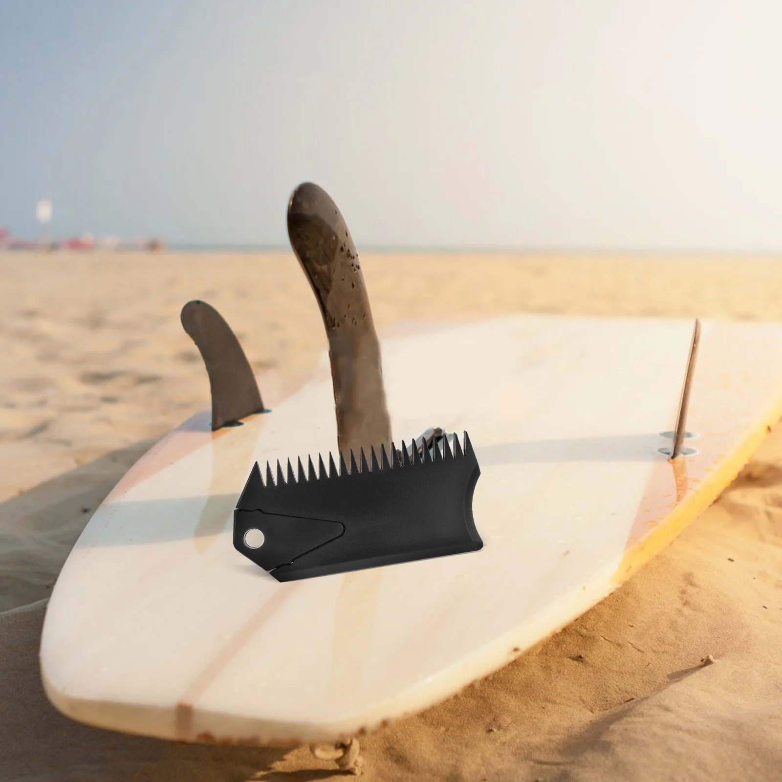 Paddle Board กระดานโต้คลื่น Wax Scraping Comb Scraper พลาสติกลื่นถอดเครื่องมือ