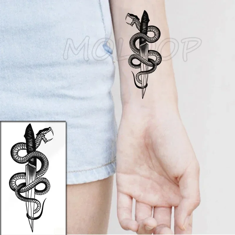 Loài Rắn Đầu Lâu Xương Chéo Anime Chống Nước Tạm Thời Miếng Dán Hình Xăm Tattoo Size Nhỏ Tatto Flash Tatoo Hình Xăm Giả Dành Cho Người Đàn Ông Cô Gái Nữ