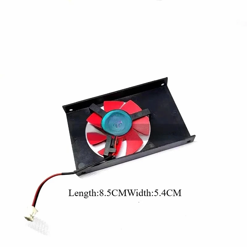 For  HD8490 FD5010U12S knife card, graphics card red silent fan 1pcs