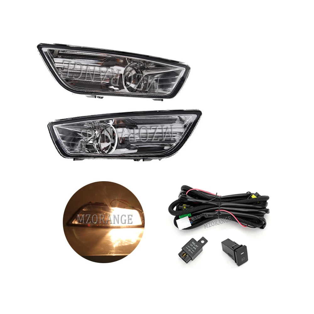 Luzes de nevoeiro LED para Ford Mondeo, MK4, 2007, 2008, 2009, 2010, farol, luz anti-nevoeiro, foglights, lâmpada halógena, acessórios do carro