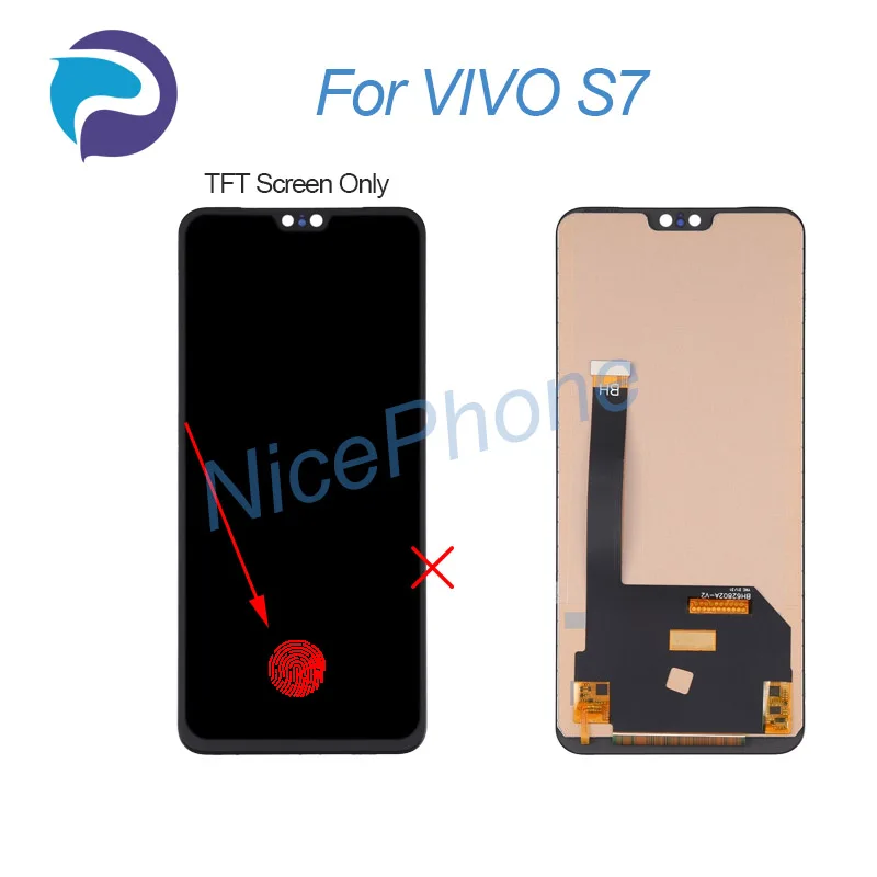 for VIVO S7 LCD Screen + Touch Digitizer Display 2340*1080 V2020A For VIVO S7 LCD Screen Display