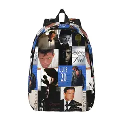 Luis Miguel Mexico Singer Backpack for Men Women Cool Student Work Daypack Collage Y2K Live College Canvas Bags Durable