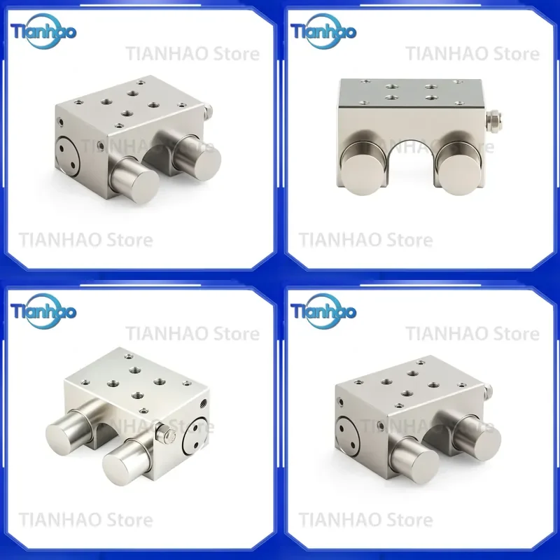Normally Closed Linear Clamping Element for Optical Axes MARS4000 Adaptive Circular Axis Guide Rail Linear Guide Rail