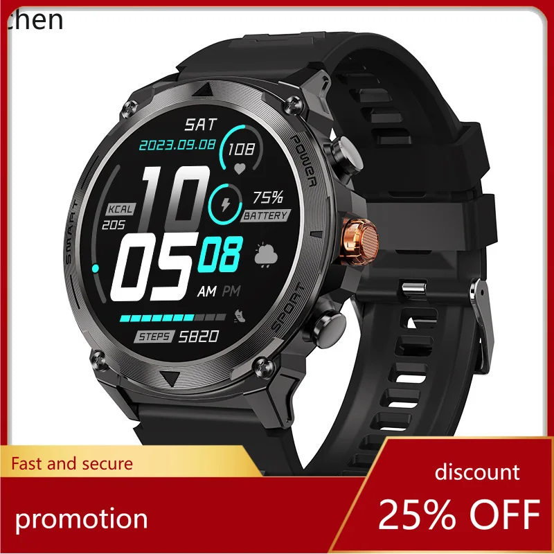ZML New Bluetooth Calling Sports Watch Outdoor Rugged Smartwatch