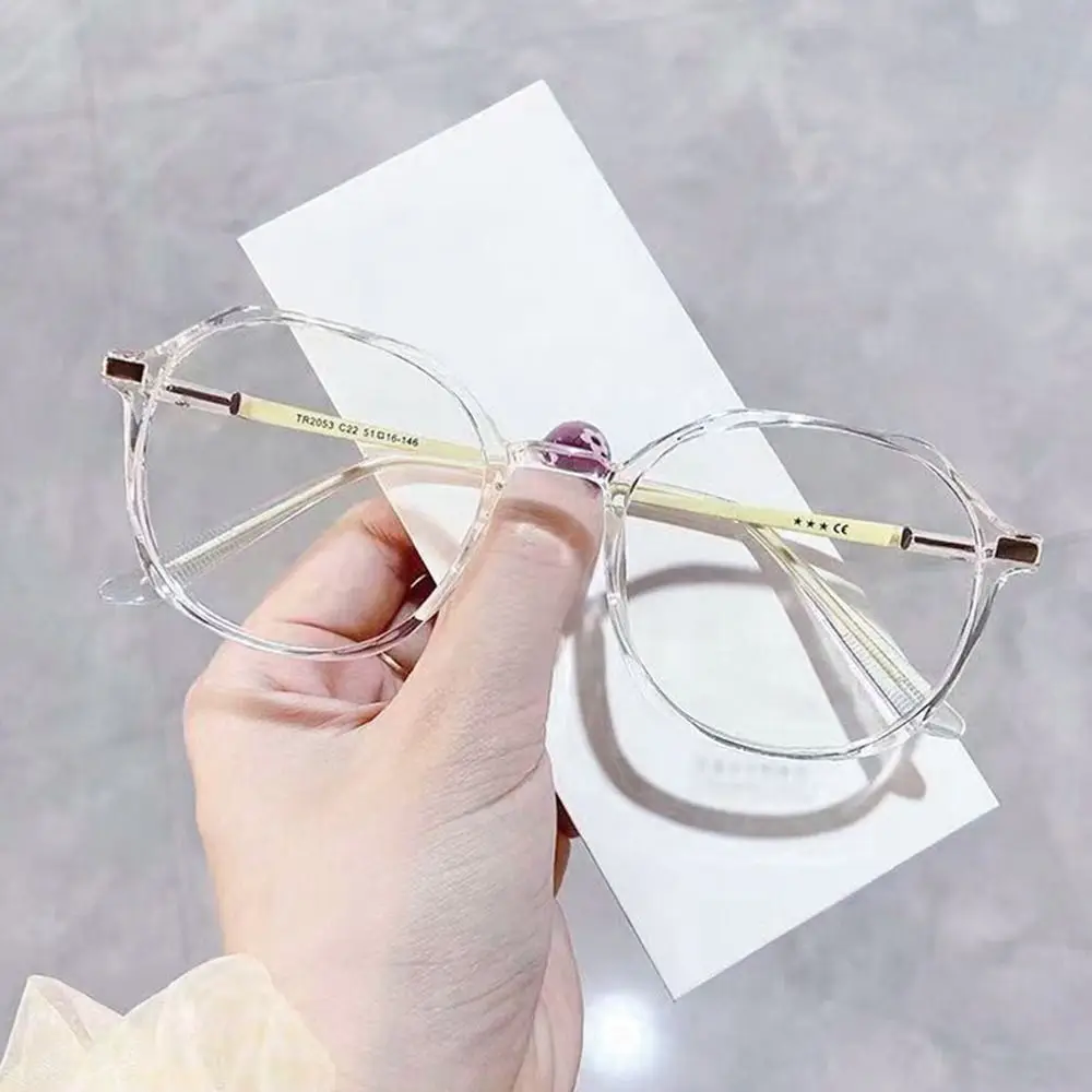 

Portable Blue Ray Blocking Anti-Blue Light Glasses Ultralight Metal Computer Goggles Eye Protection Square Eyeglasses Office