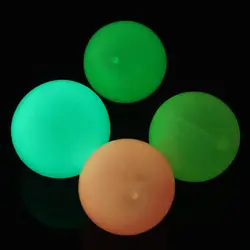 1Pc Luminous Balls High Bounce Glowing Ball Sticky Wall Home Party Decor Kids Adult Gift Anxiety Stress Relieve Toy