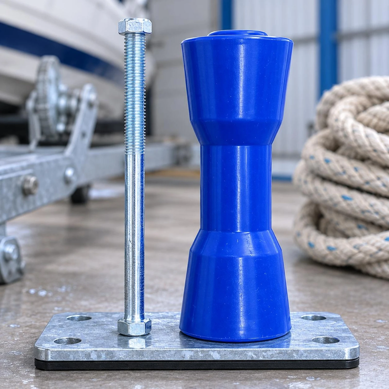 

Boat Vehicle Hauler Roller Molded Long Roller Marine Hardware Friction Reducing Long-Lasting