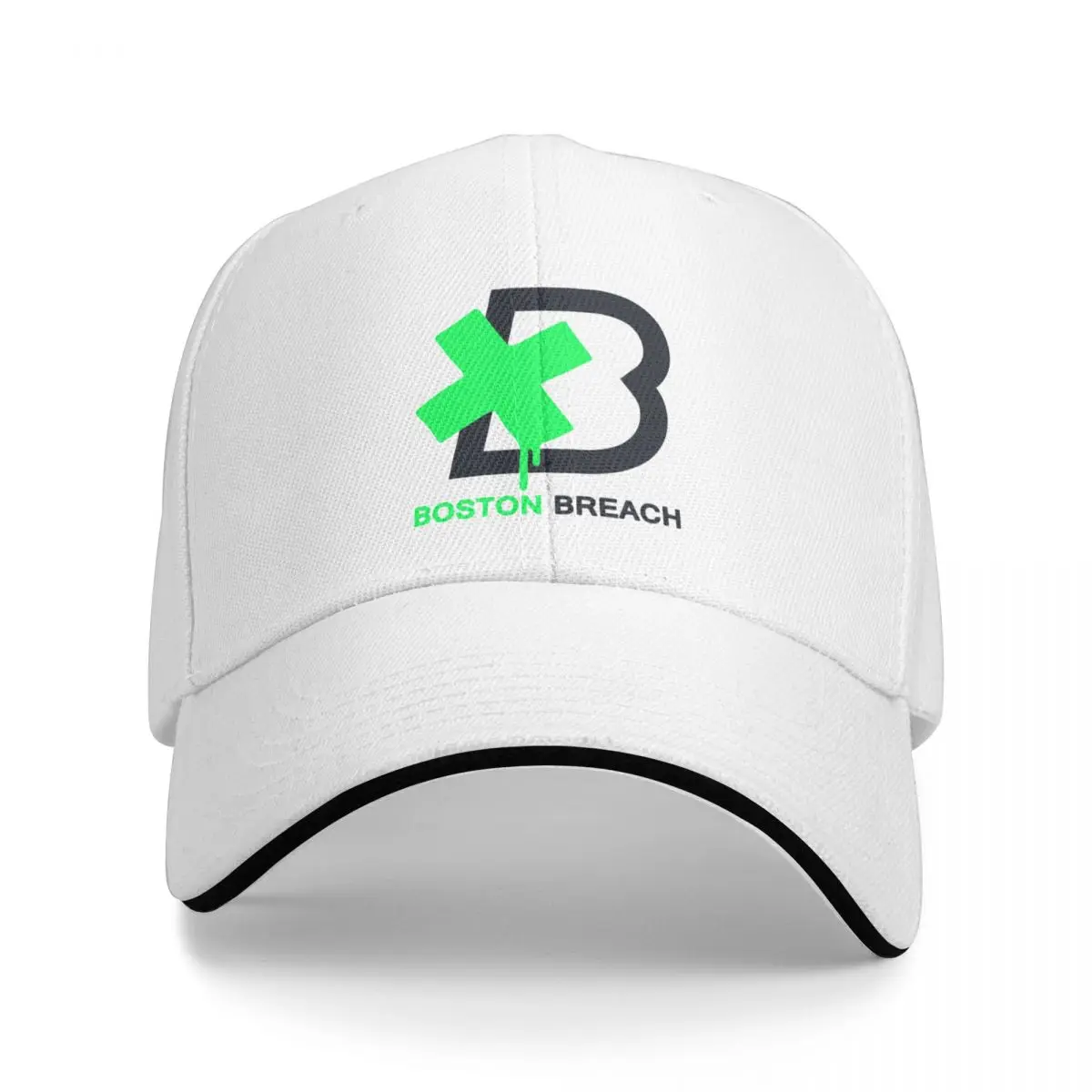 Boston Breach Merch Logo Baseball Cap Big Size Hat Fashion Beach fishing hat Anime Hat For Man Women's