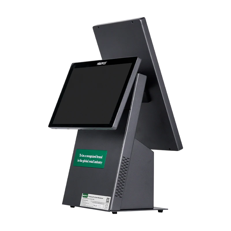 ATV&UTV15.6 Restaurant Desktop All in One Pos System Retail Touch Cashier Machine POs Terminal Cash Register Printer 2D Scanner