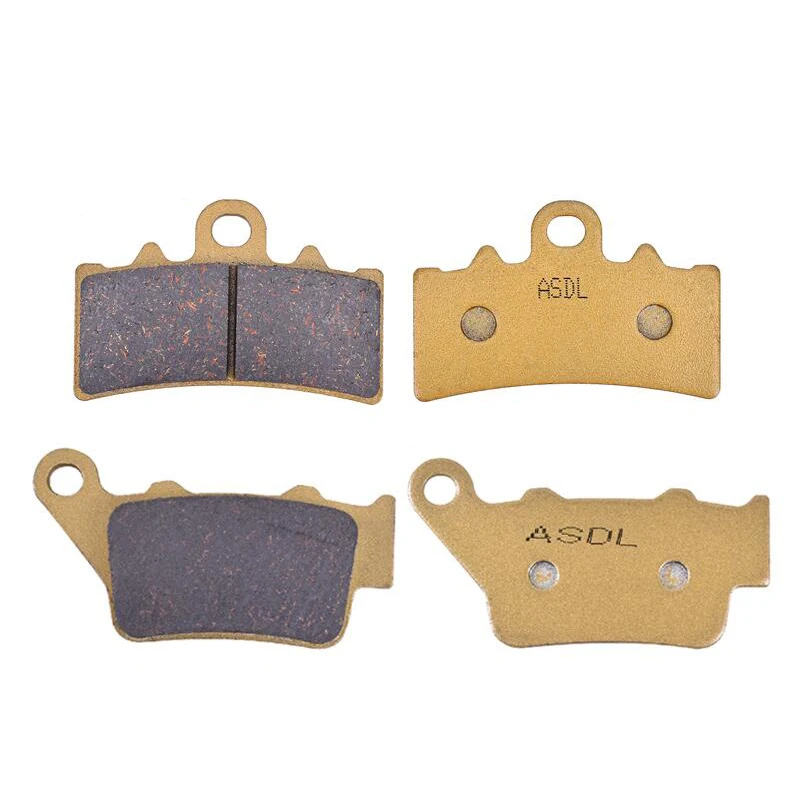 Motorcycle Front And Rear Ceramic Brake Pads For FANTIC Caballero 125 Caballero 500 2017 2018 2019 2020 2021 2022