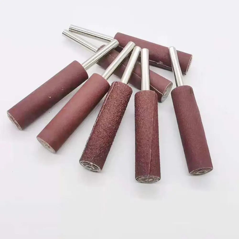 

Large Cylindrical Head Sanding Bands Sandpaper Polishing Sand Paper Groove Gap Corner Grit Burs Stick Abrasive Drill Accessories