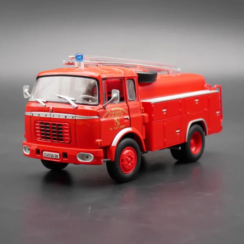 

IXO Diecast 1:43 Scale Alloy Berliet GAK Fire Engine Truck Model Simulation Toy Collection Gift Static Display