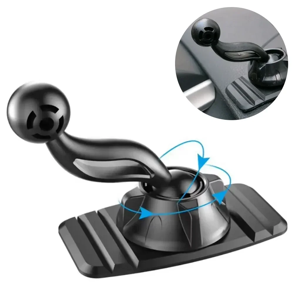 Universal 17mm Car 17mm Ball Bracket Base Double Headed Instrument Panel Support Stand Accessories for Mobile Phone Bracket