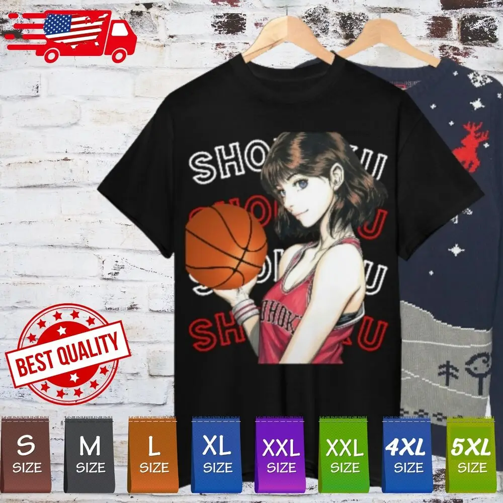 The First Slam 90s Anime T Shirt Shohoku New All Sizes Manga Japan Haruko tops Unisex Summer Short Sleeve