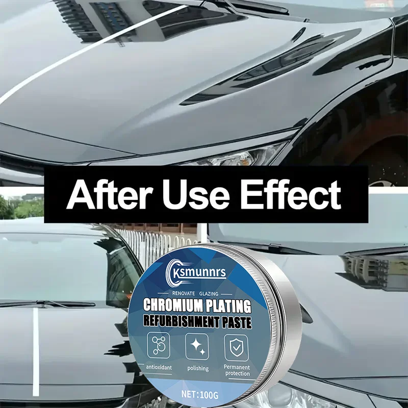 

Хромированная восстанавливающая паста Duty — быстрое средство для полировки и удаления ржавчины для автомобилей, грузовиков, внедорожников — восстановление, защищает и обслуживание дверных ручек