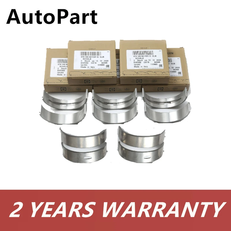Engine Crankshaft Bearing 079105591G 079105591H 079105561H For Audi S5 A6 Quattro CAUA Allroad C6 BVJ A8 Q7 For VW Touareg