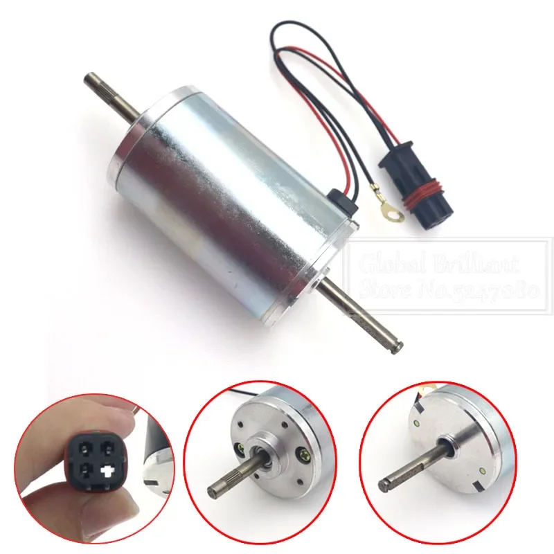 Accesorios de calentador de estacionamiento de 12V y 24V, Motor de calentador de estacionamiento con rodamiento, Motor de ventilador de camión para Webasto Air Top 2000/2000ST