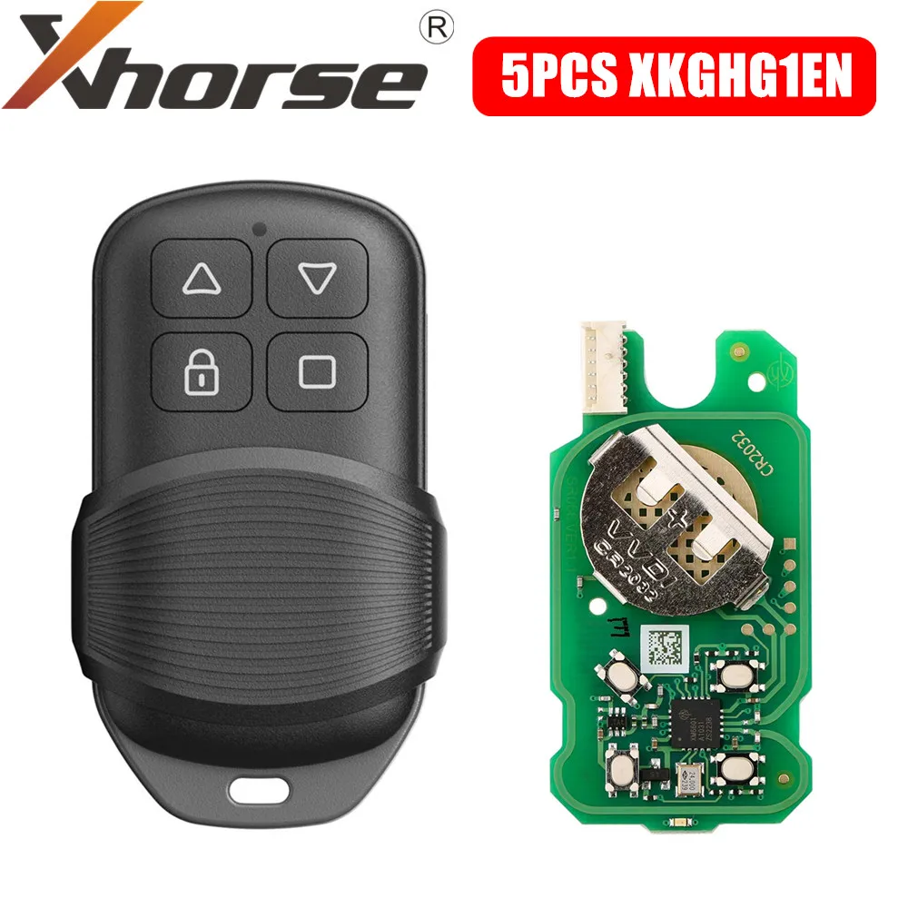 Xhorse XKGHG1EN Masker Garage Remote 5PCS/Lot