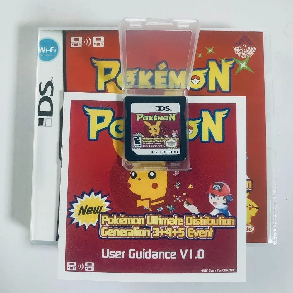 pokemon-nds-video-game-cartridge-ultimate-distribution-gen-3-4-5-event-cartridge-with-instruction-manual