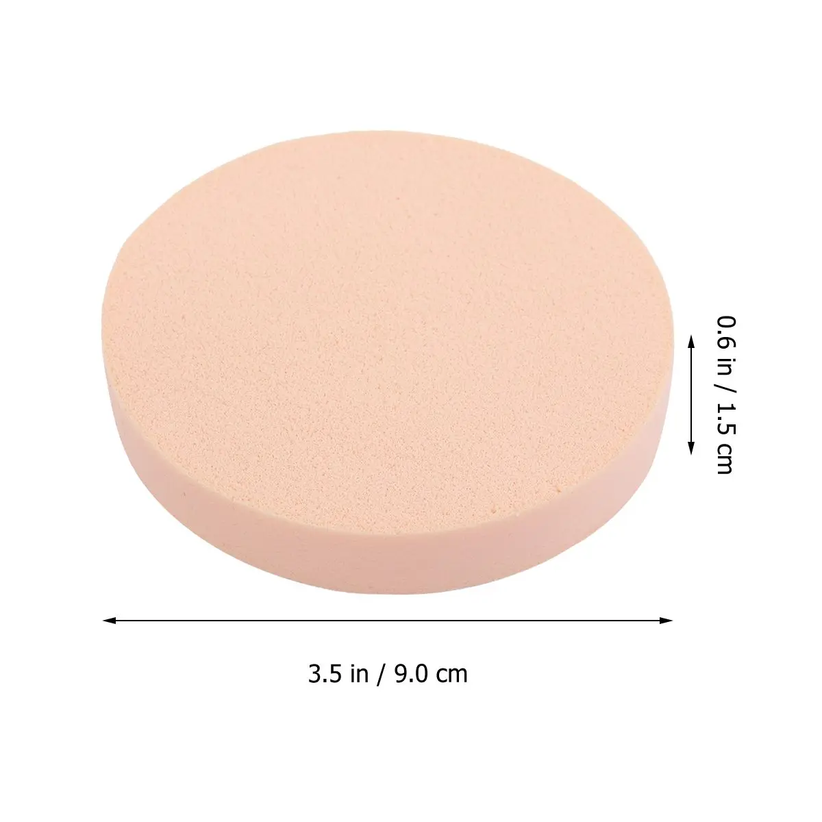 

12 Pcs Makeup Puff Powder Round Sponge Face Large Size Make-up Travel Delicate