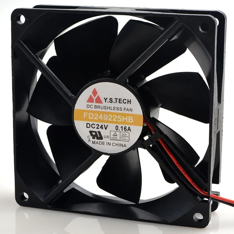 for Wonsan Y.S.TECH FD249225HB 9025 24V 0.16A 9CM Inverter Fan Original Cooling Blower