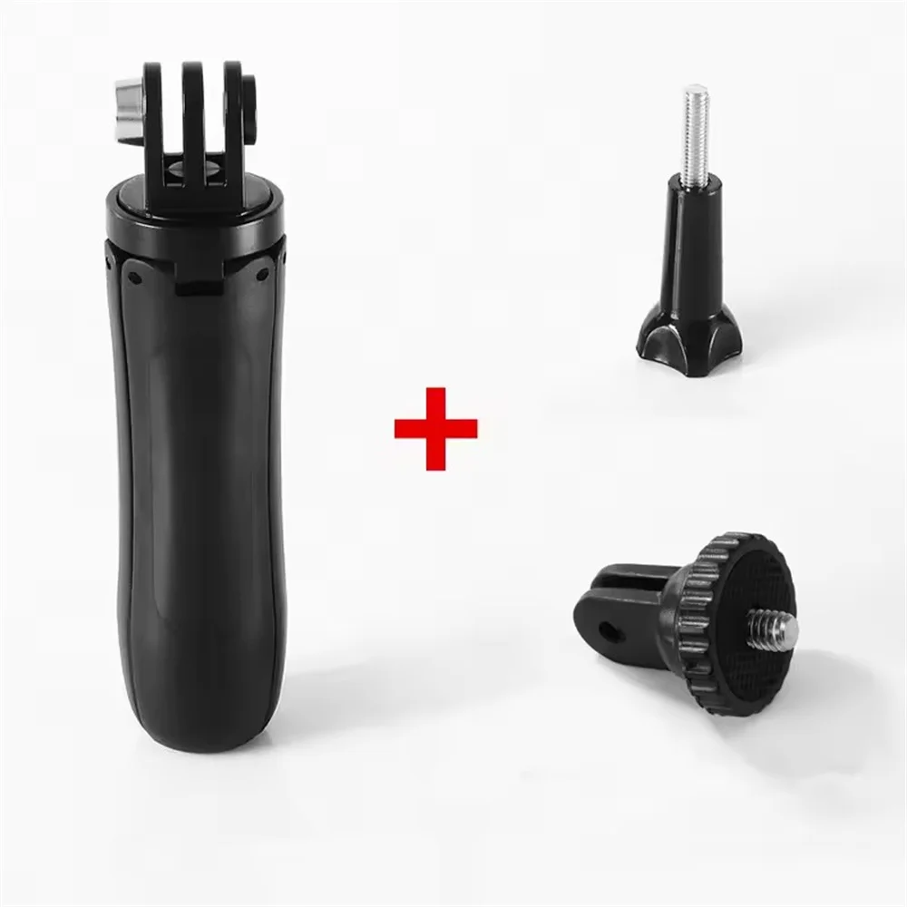 FGCLSY جديد قابل للتمديد Selfie عصا المحمولة مدونة فيديو حامل ثلاثي القوائم قبضة اليد الصغيرة ل 13 12 11 10 9 Insta360 X4 X3 DJI Action 5 Pro 4