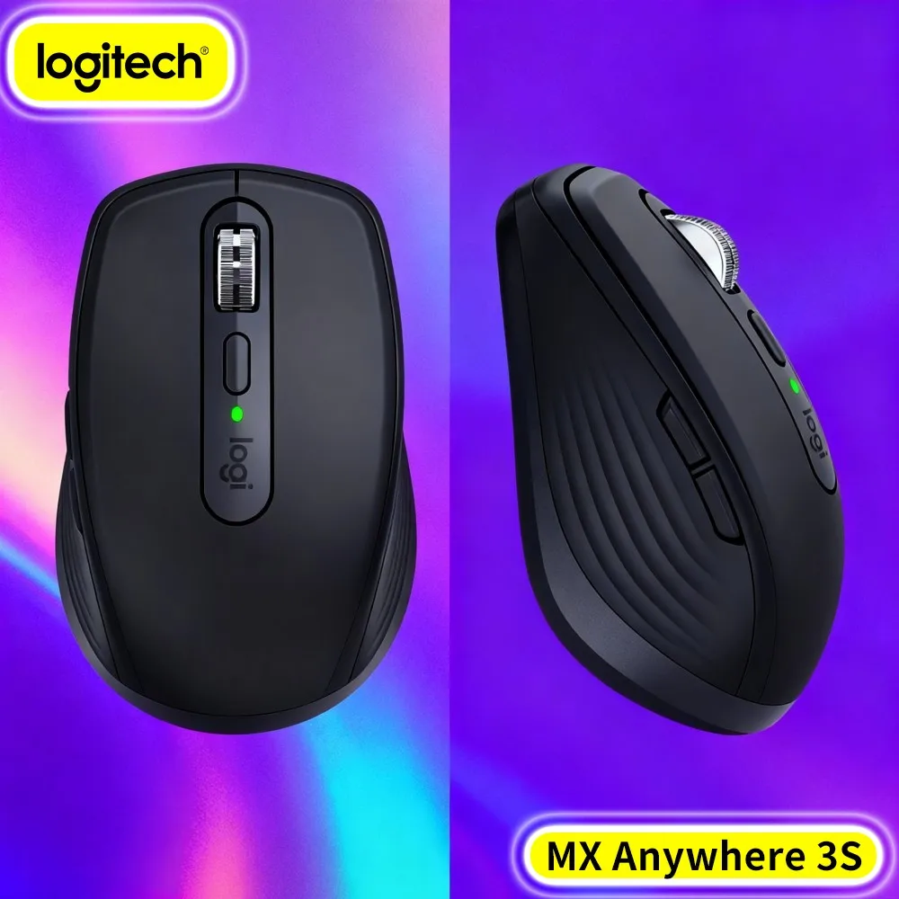 Top-Tier MX Anywhere 3S - 8K DPI Sensor, Multi-Device Sync, Silent Click, Perfect For Classroom Teaching & Staff Office