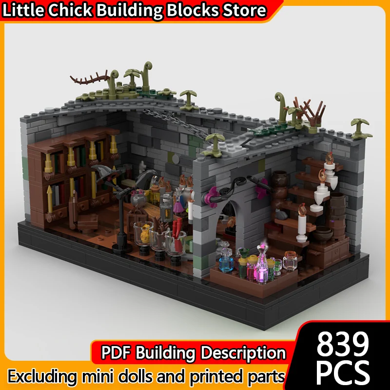 

Популярная игровая модель MOC, строительные кирпичи, классические игровые сцены, модульная технология, детские праздничные подарки, сборные игрушки, костюм