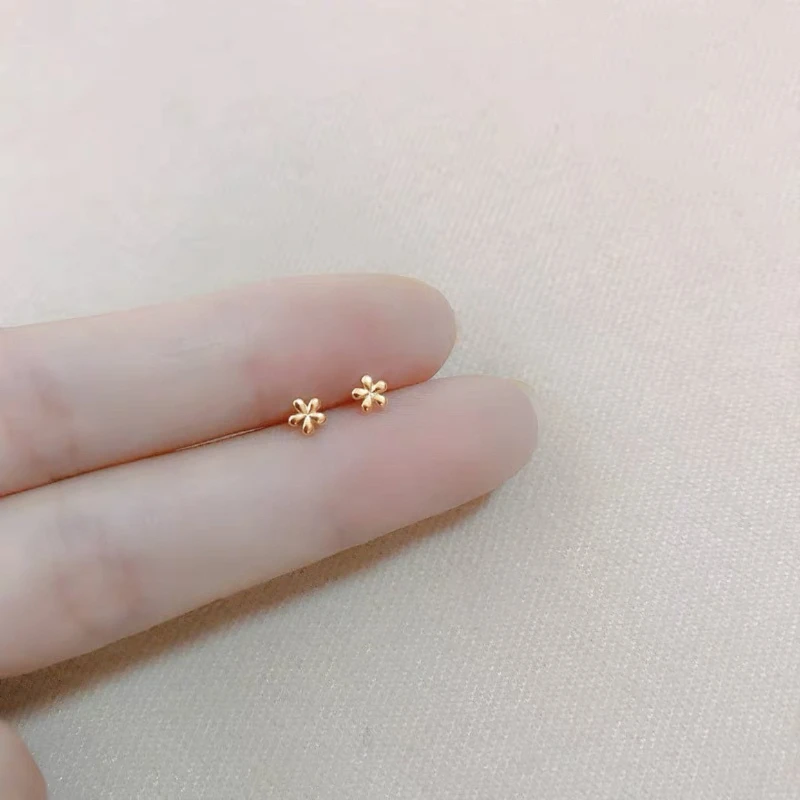 New Bow Knot Earring Star Earlobe Cartilage Prevent Allergy Stud Earrings For Women Ear Piercing Jewelry Gifts image 5