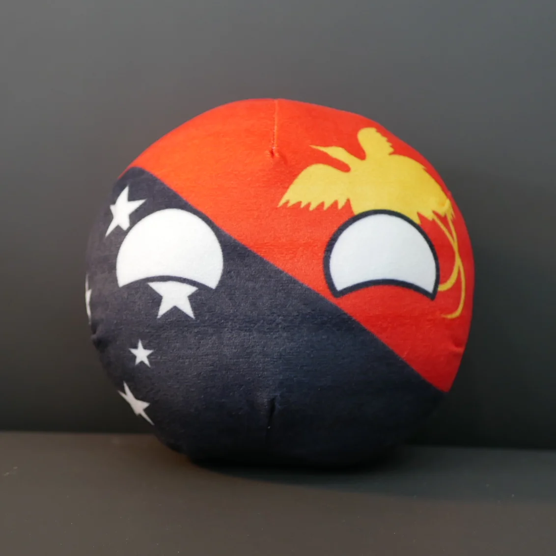 Countryballs Boneca de pelúcia, Almofada recheada, Brinquedo de Presente, Austrália, Nova Zelândia, Kiribati, Vanuatu, Tuvalu Ball, Polandball