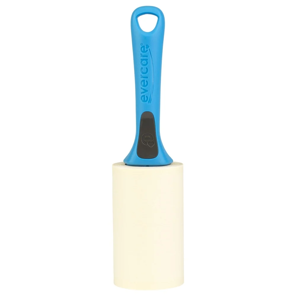 All Purpose Lint Roller 2 Pack 65 Sheets Super Sticky Adhesive Easy Tear Ergonomic Handle Perfect Home Car Pet Hair Cleaning