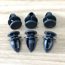 20Pcs 8mm Car Interior Trim Strip Clips Panel Clips Fit for Renault Clio Kangoo Trafic Nissan Primastar Plastics Auto Fastener