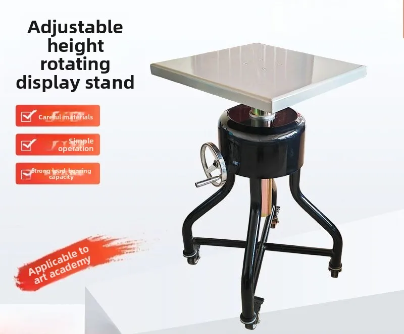 Lifting Sculpture Turntable Ceramic Art Lifting Sculpture Turntable Triangle Sculpture Table