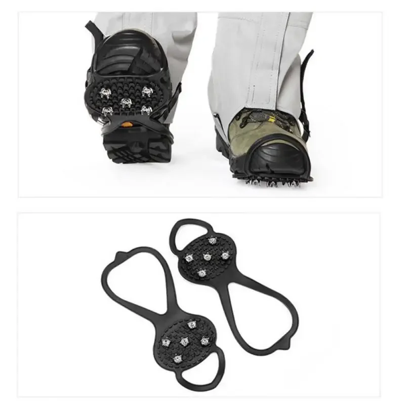 Ice Gripper Spike Grips for Kids Climbing Hiking Non-Slip Snow Studs