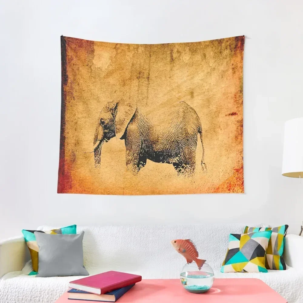 

Massai Mara Park Africa - Elephant Kingdom Tapestry Anime Decor Room Aesthetic Room Aesthetic Decor Tapestry