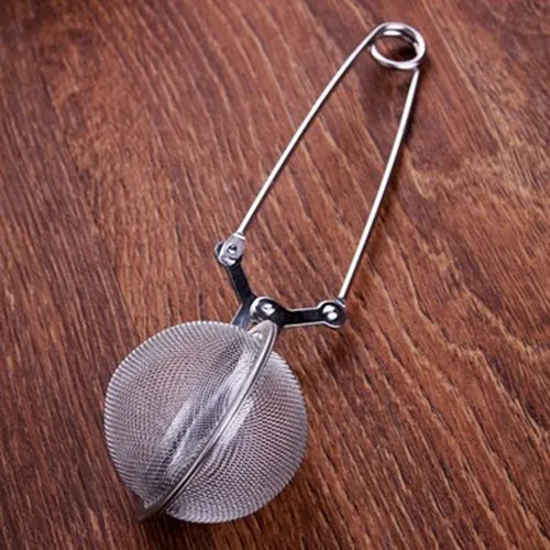 Evvehediyelikeşya Stainless Steel Herb Tea Brewing Strainer