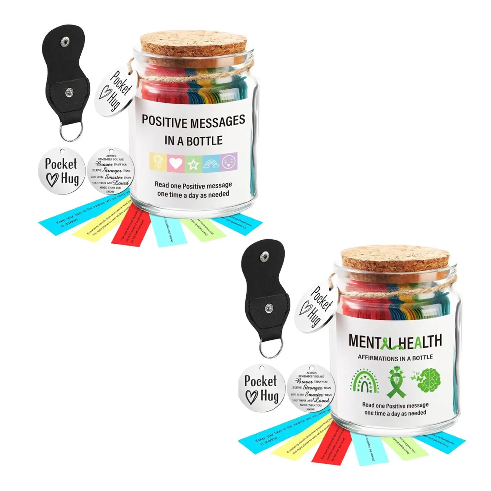 Positive Affirmation Jar Inspirational Reminders for Wife Daughter Friends