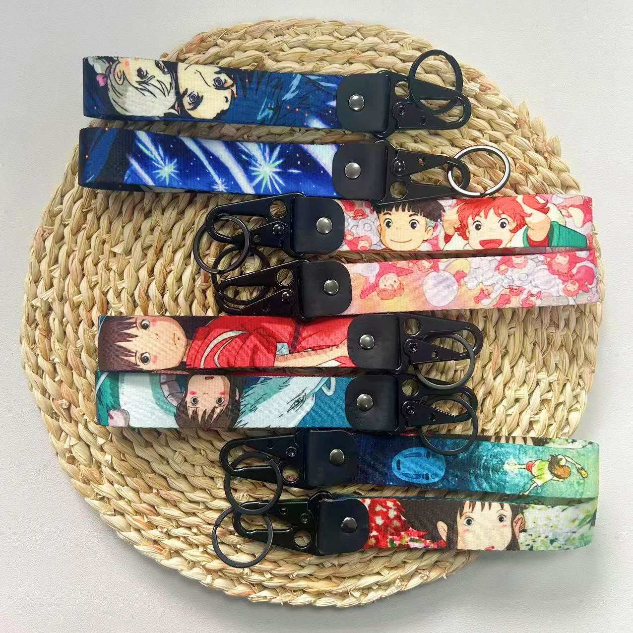 Eagle Beak Keychain Anime Figures  Short Lanyards Used in Phone Rope Badge Holder USB Pendant Portable Key Lanyard