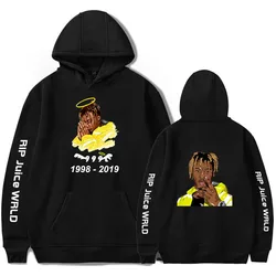 Juice wrld hoodies unissex camisolas outono inverno com capuz harajuku hip hop casual hoodie de alta qualidade pullovers das mulheres dos homens