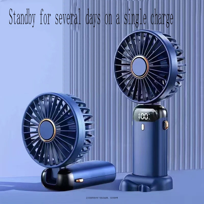 Mini Fan  1PC Folding small fan Neck Small electric fan Learn office bedroom Kitchen