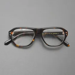 Acetate Vintage Frames Men's and Women's high quality optical frames Vintage Luxury brand makes prescription glasses
